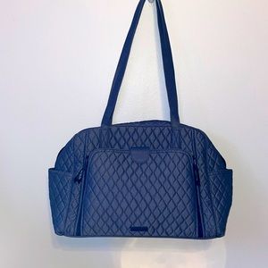 Vera Bradley blue denim moonlight navy baby diaper bag, new without tags
